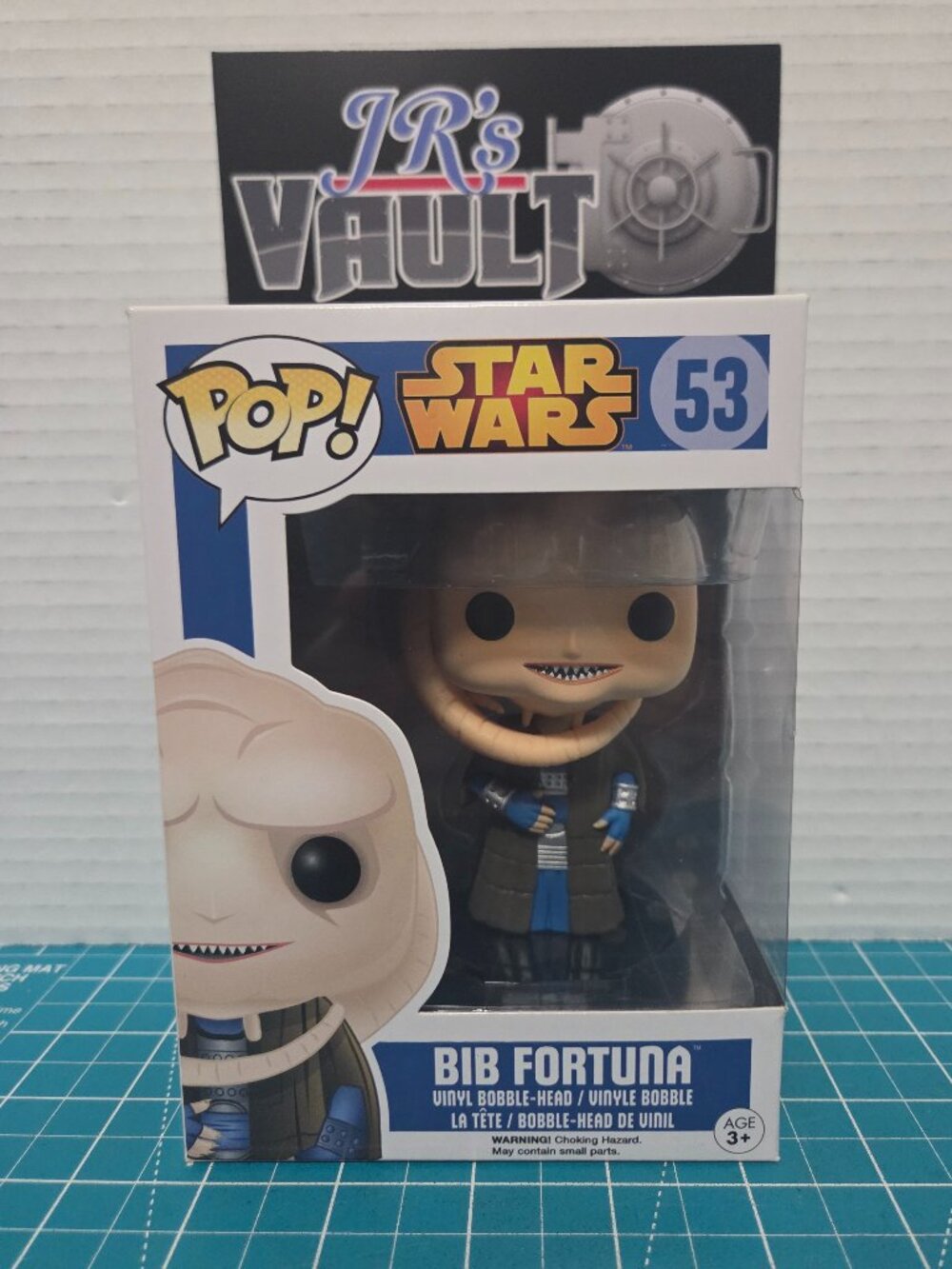 Funko POP Star Wars Bib Fortuna Blue Box 53 Vinyl Figure